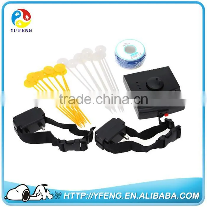 2016 W-227B pet fencing system -collar Waterproof and Rechargeable hot sell dog fence product