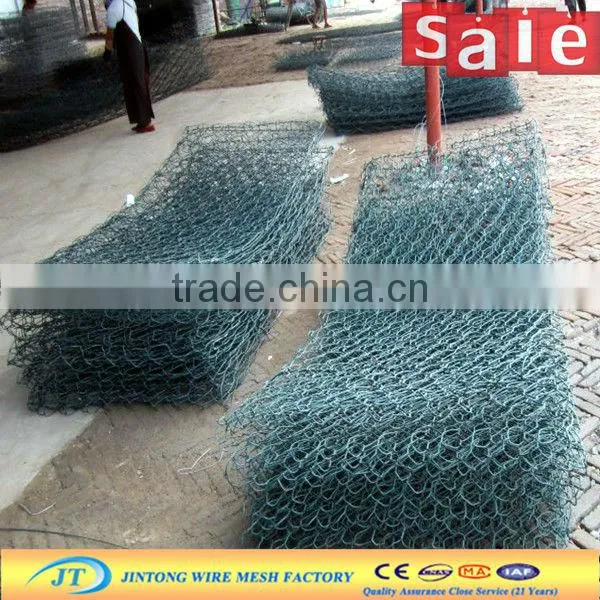 Heavy duty hexagonal wire mesh roll