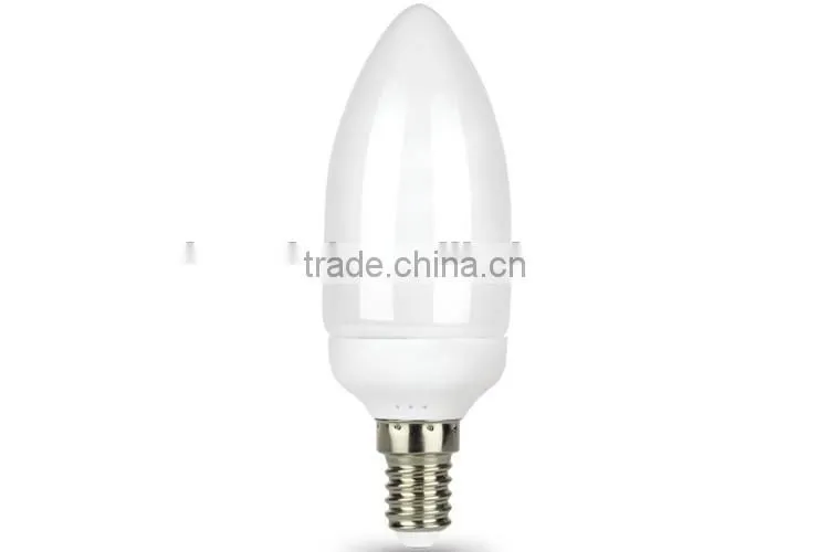 C37 350lm 7w E14 chandelier fluorescent decoration lamp