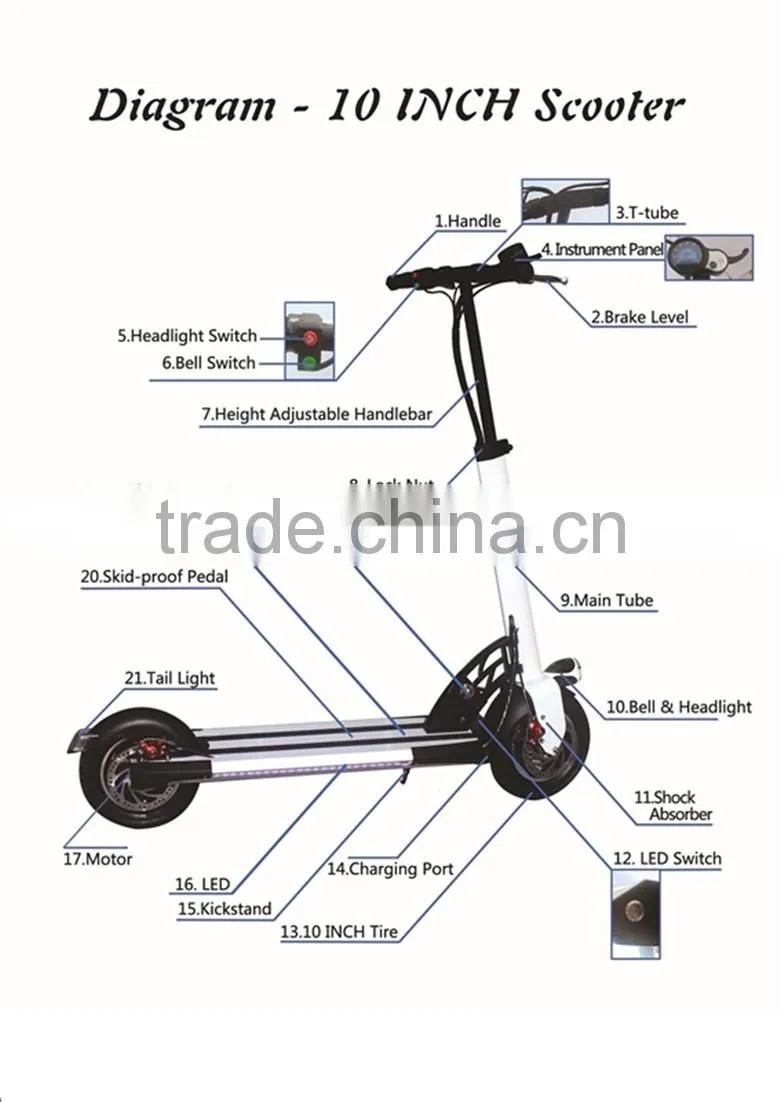 cheap foldable electric scooters ,electric scooter for teenagers