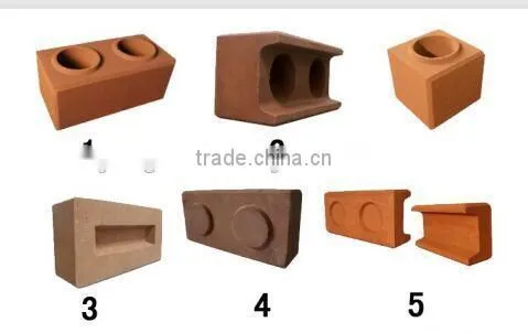 Popular manual clay brick machine