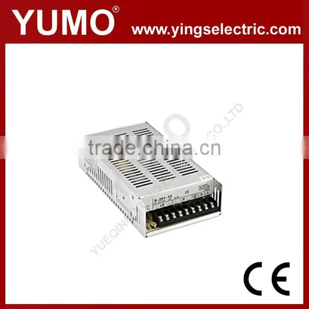 YUMO S-201201W 5/12/48V Single output High efficiency power supply Switching Power Supply