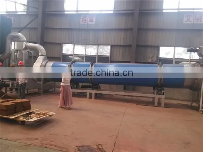 Good quality coco peat dryer/coco pith drying machine for Thailand customer