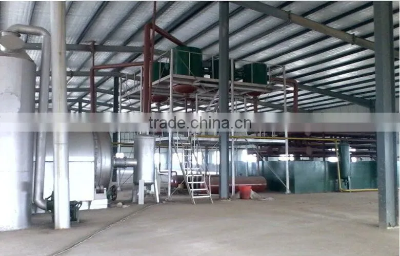 DAYI Latest Technology of 3-Level Dedust System Scrap Plastic To Oil Pyrolysis Machine Refining Plastic To Fuel