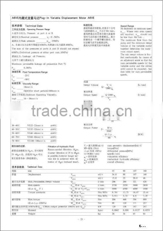 rexroth motor hydraulic drive motor