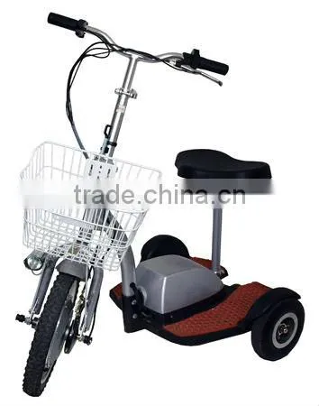 foldable 500w electric scooter three wheel