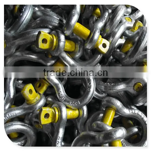 rigging hardware 1-1/8 9.5T US type G209 shackle