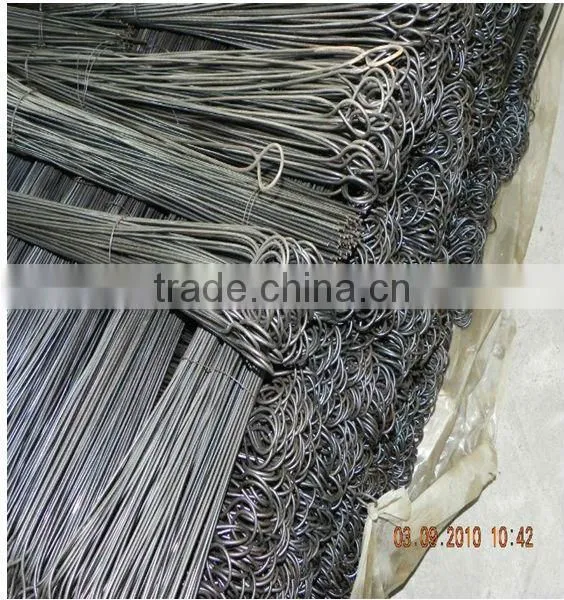 double loop ties /loop wire tie/wire ties