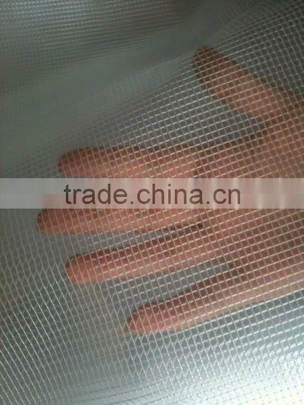 transparent PVC mesh fabric