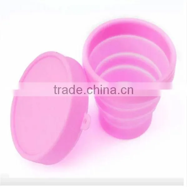 Fashion design Foldable Coffee Silicone Cup