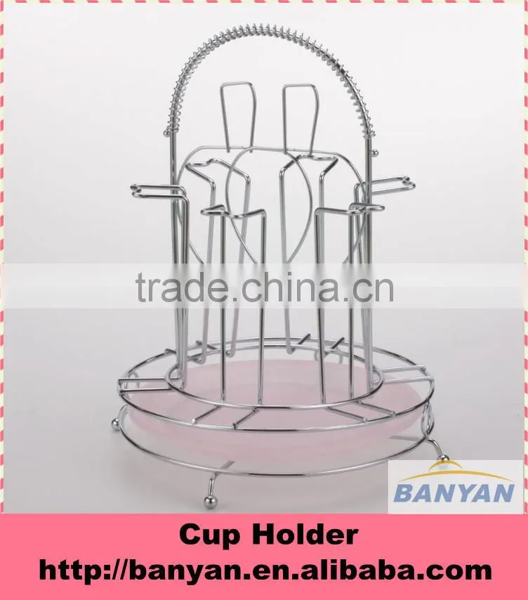 Metal cup holder, Metal wire cup holder, plastic cup holders