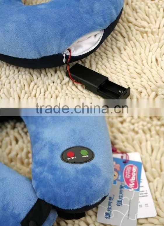 Supply fashion cute massage pillow neck pillow U shape cushion small order
