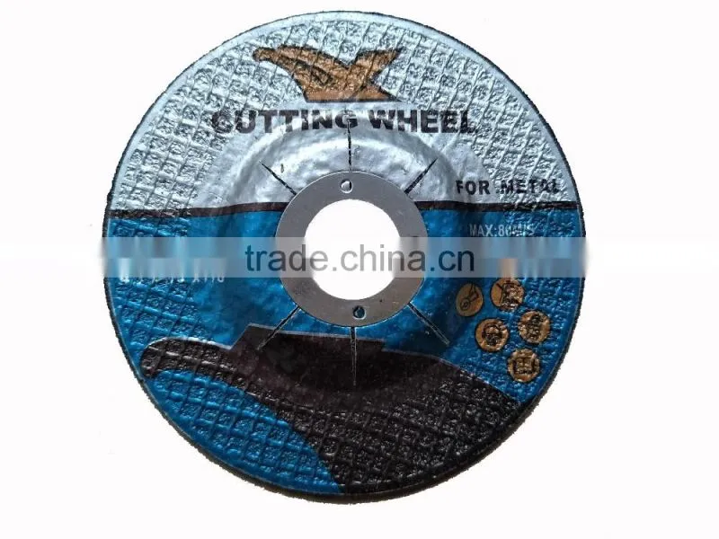 115*3*22.2mm hot sell metal cutting wheel and cut off disc