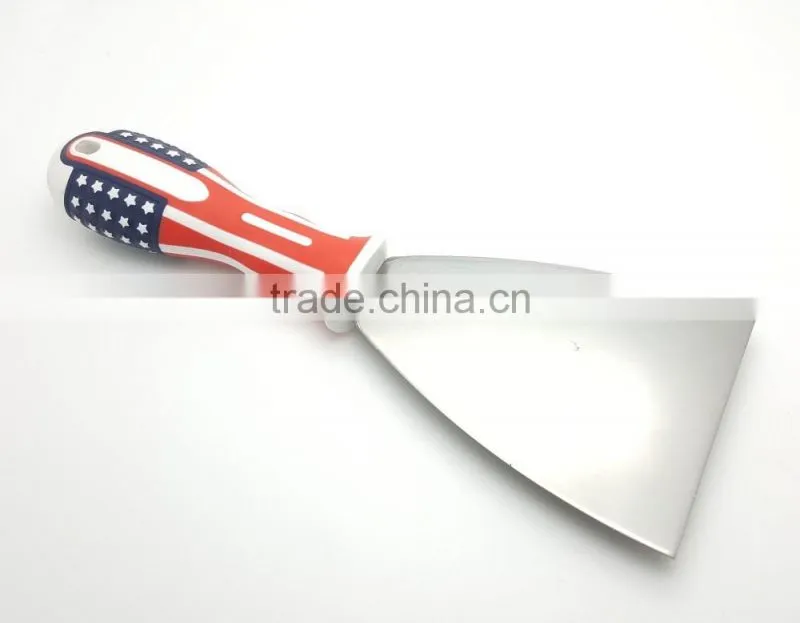 Newest design American flag handle Carbon steel blade putty knife