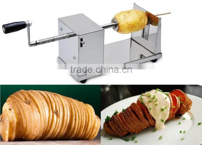 easy-use vegetable spiral slicer spiral potato slicer