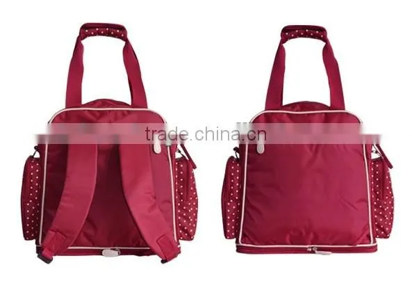 Cute Pink Pots Diaper Backpack