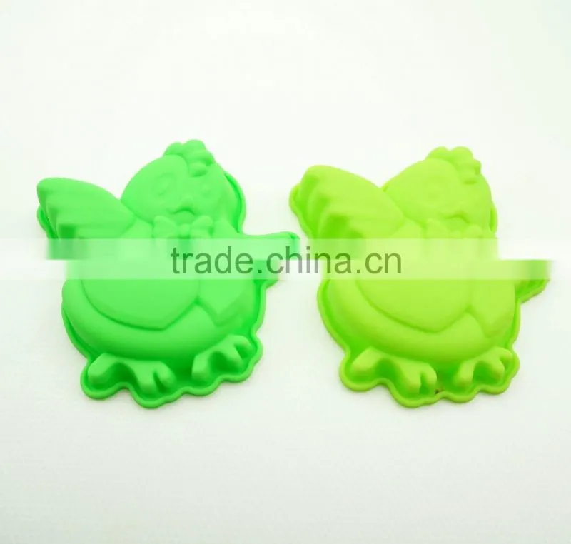 11176 Customized Silicone Chicken Shaped Cake Mould