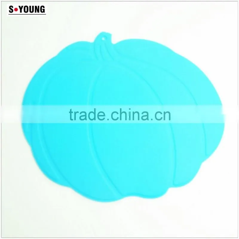 16155 pumpkin shape silicone high temperature heat insulation mat