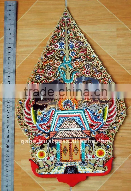 Gunungan Wayang Kulit Javanese Style