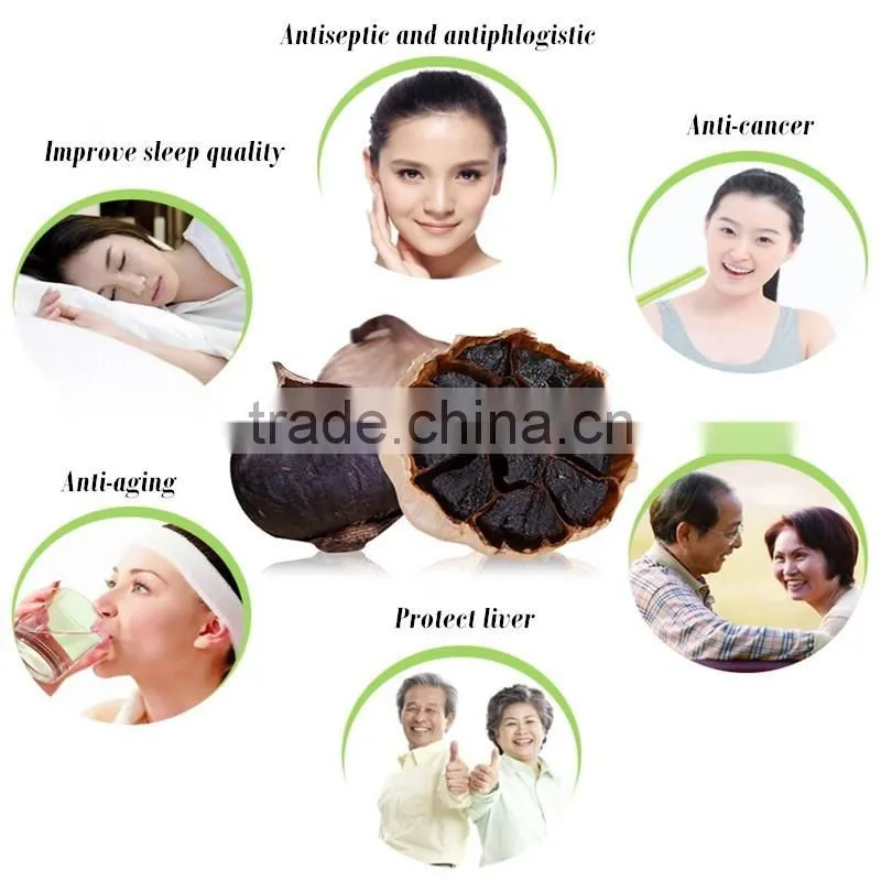 Henan fresh black garlic is healthy and natural!!!Fermented garlic