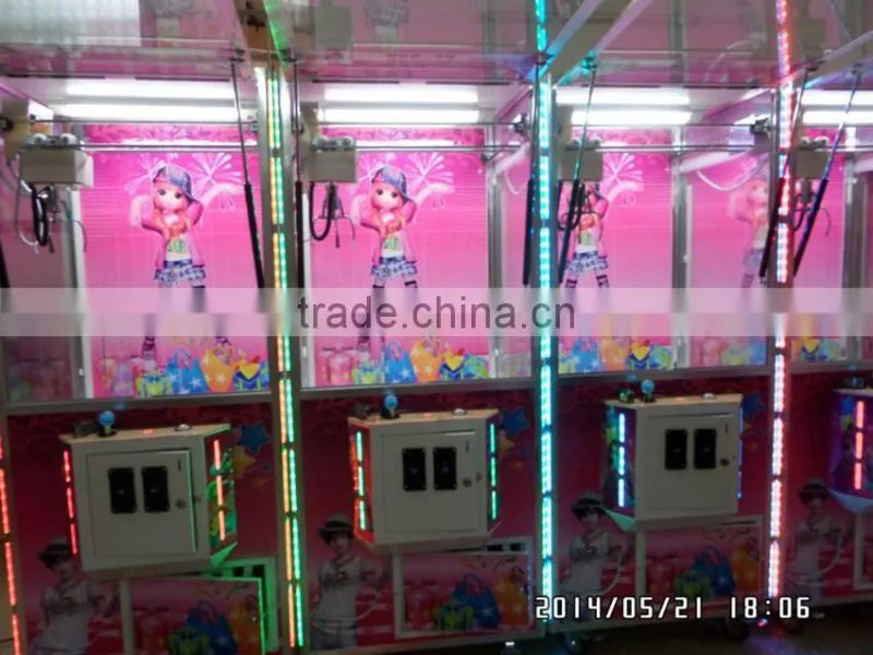 2015 Hot-sale Hello Kitty cheap game machine/DF-V212 claw crane games machines