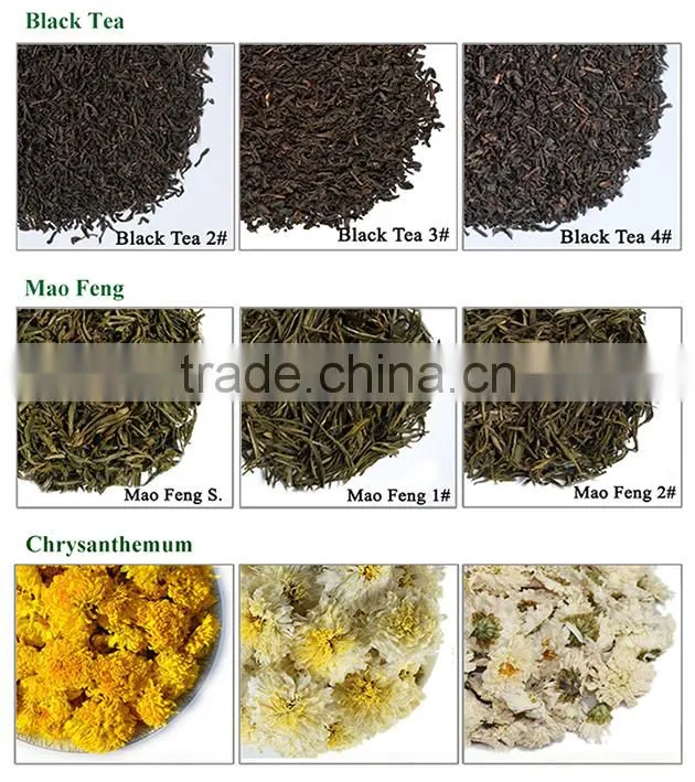 SGS Test EU Market Black Leaf Tea Pekoe Grade 3 Congou Black Tea