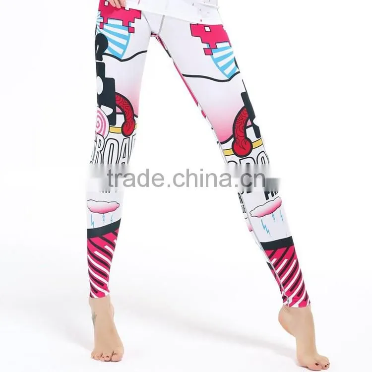 high quality compression tights running sportswear