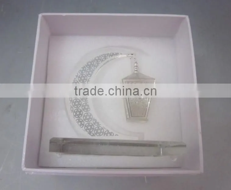 New Crystal Makkah Clock Tower Model For Ramadan Gift