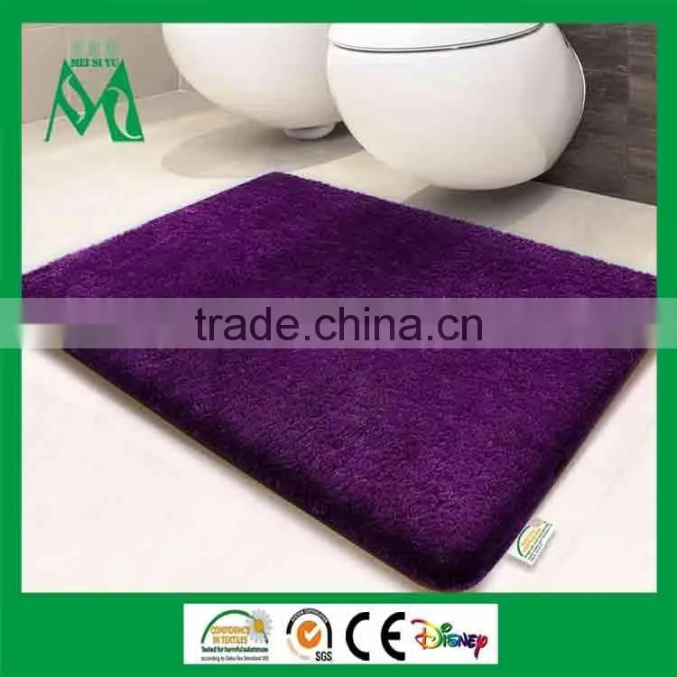 Organic cotton custom heated floor mats for home