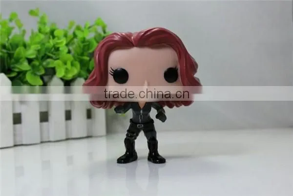 (Top) Hot Movie Captain America 3 action figures, POP figure Black Panther, PVC figures wholesale price
