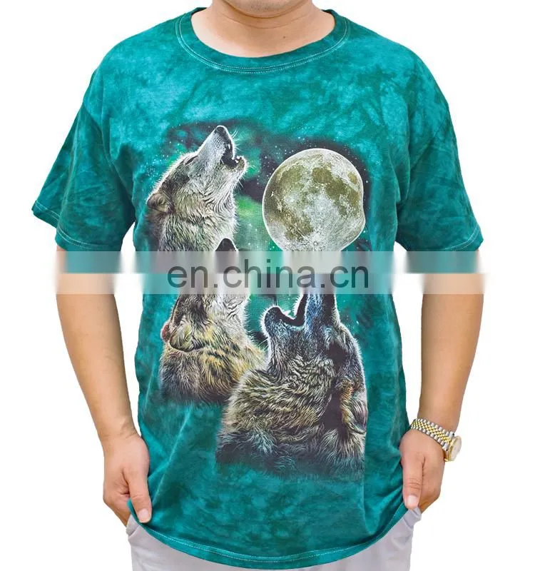 Men t-shirts with 3d animal print,animal printed 3d t-shirt,3d printing t shirt