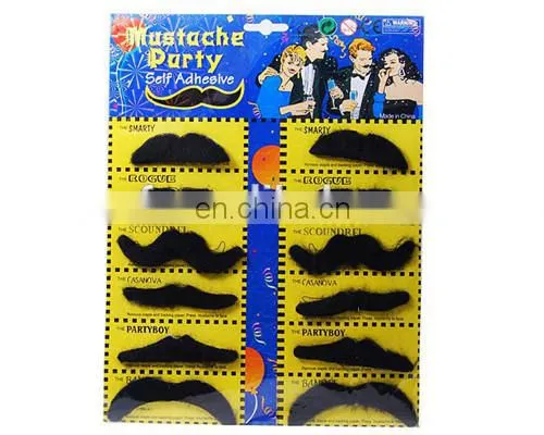 funny fake beard for sale party fake beard moustache MOU-0040