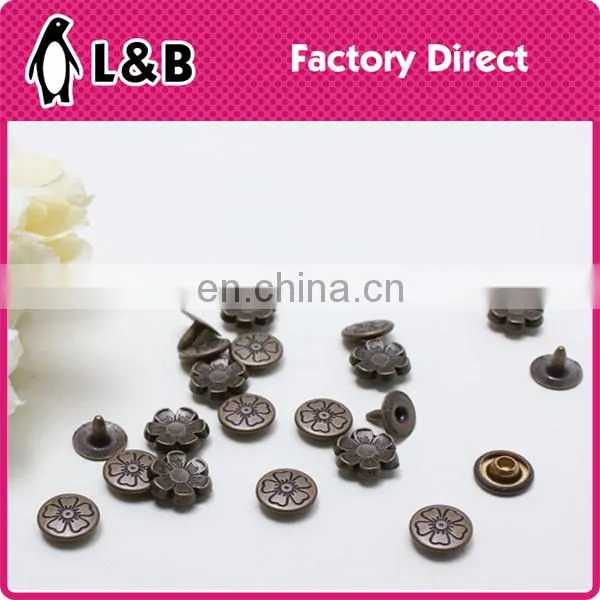 wholesale high quality new popular metal sharp rivet for garments