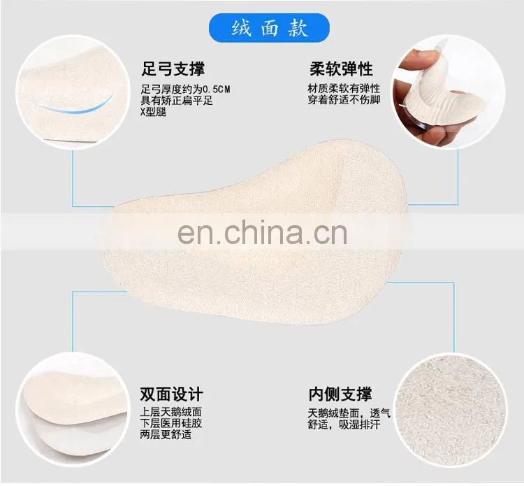 Memory foam orthopedic insoles, arch support insoles#A09