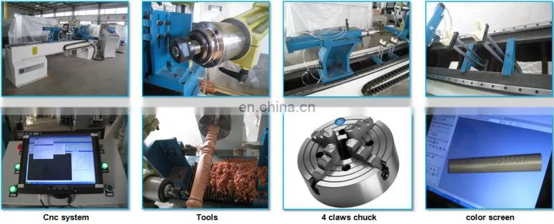 Multifunctional CNC Wood Turning Lathe CNC2504SA