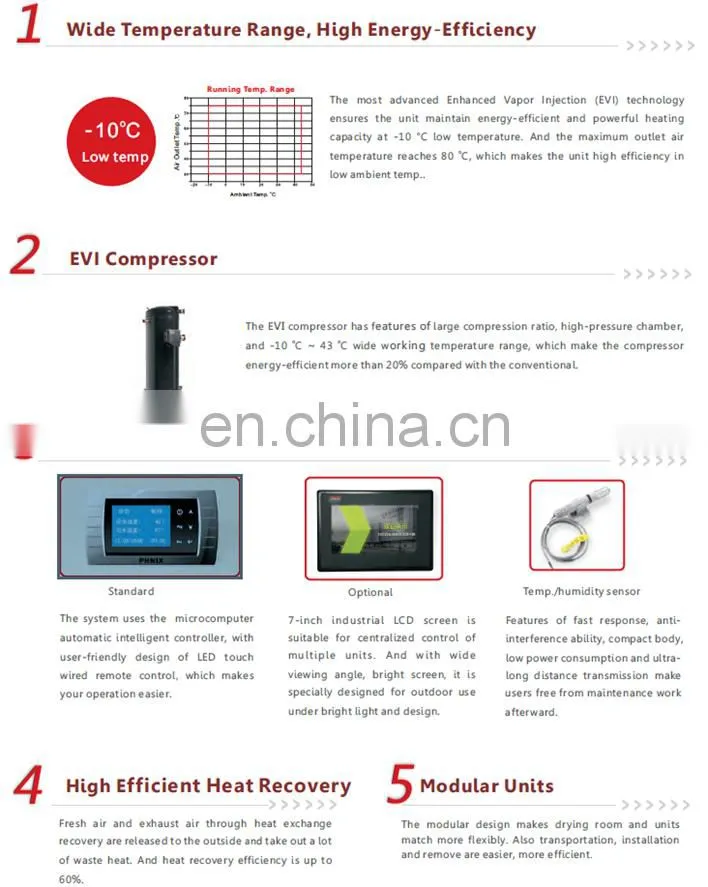 Fruit And Vegetable Drying Machine Heat Pump Dryer