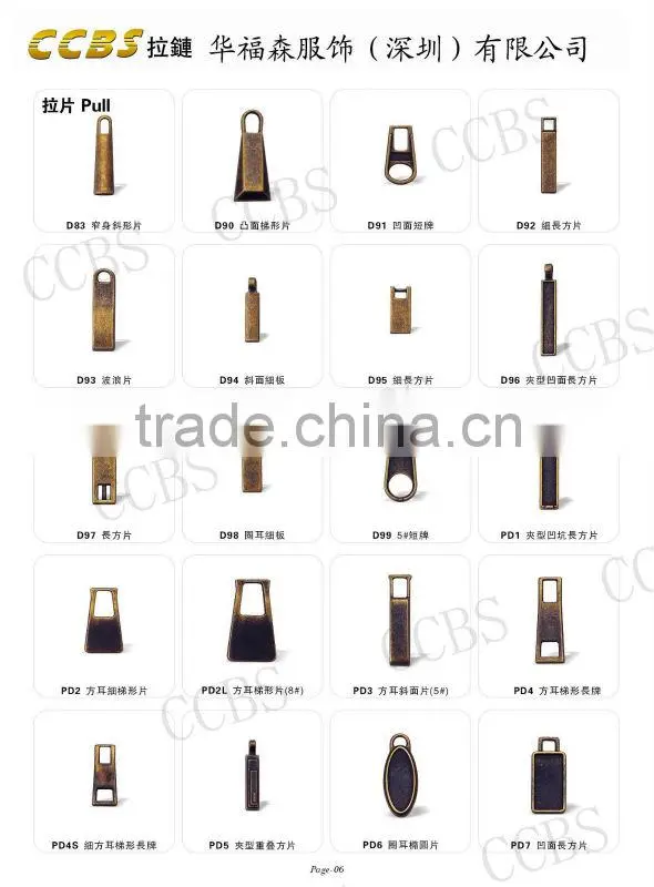 High Quality Y Teeth No.5 Non Lock nylon Zipper Slider