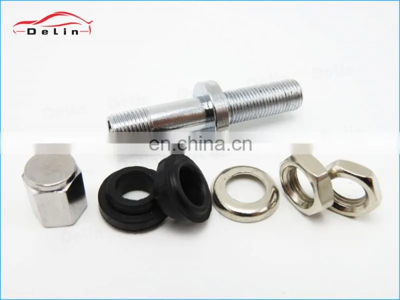 Motorcycle tire valve stem TR43E Zinc alloy Chrome plated Metal tyre valves Tubeless