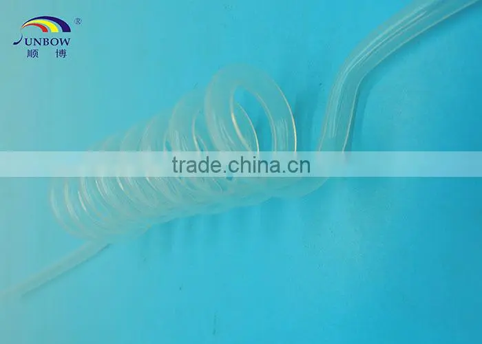 4*6mm fep material sprial clear tube