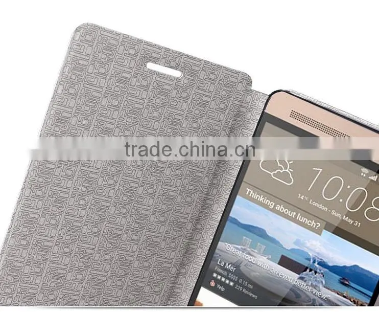 MOFi Case Housing for HTC One ME, Mobile Phone Coque Flip Leather Back Cover for HTC OneME
