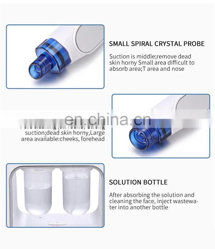 Vacuum Suction Water Oxygen Small Bubble Machine Skin Rejuvenation Deep Facial Cleaning Hydrating Skin Care Beauty Instrument