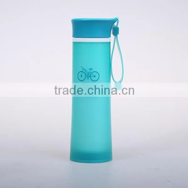 380ml colorfur plastic sport water bottle for kids