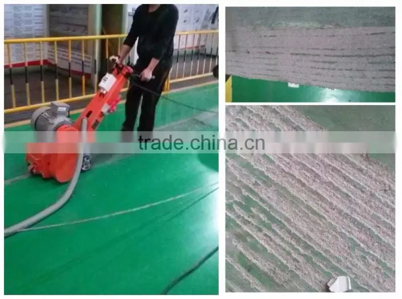 7.5kw siemens motor concrete floor scarifier for sale