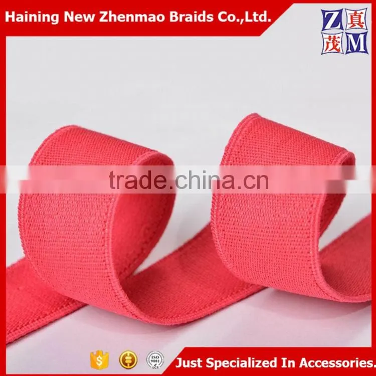 Wholesale color elastic webbing band for luggage strap
