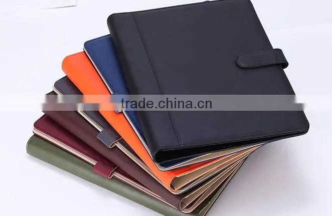 Faux leather document file folder, organizer folder NS-0415