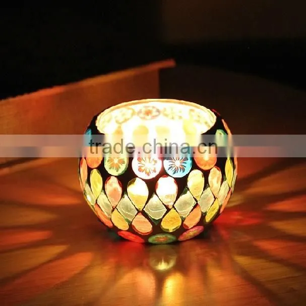 turkish mosaic lamp elegant candle holder silver candle holder