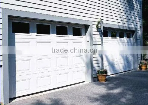 Super quality best sell remote sectional garage door, automatic garage door