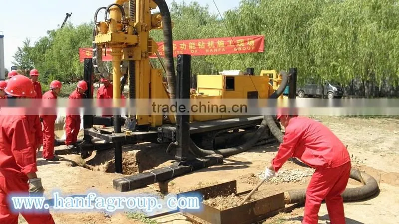 HFW-200L 200m Durable Hydraulic Water Well Drilling Rig