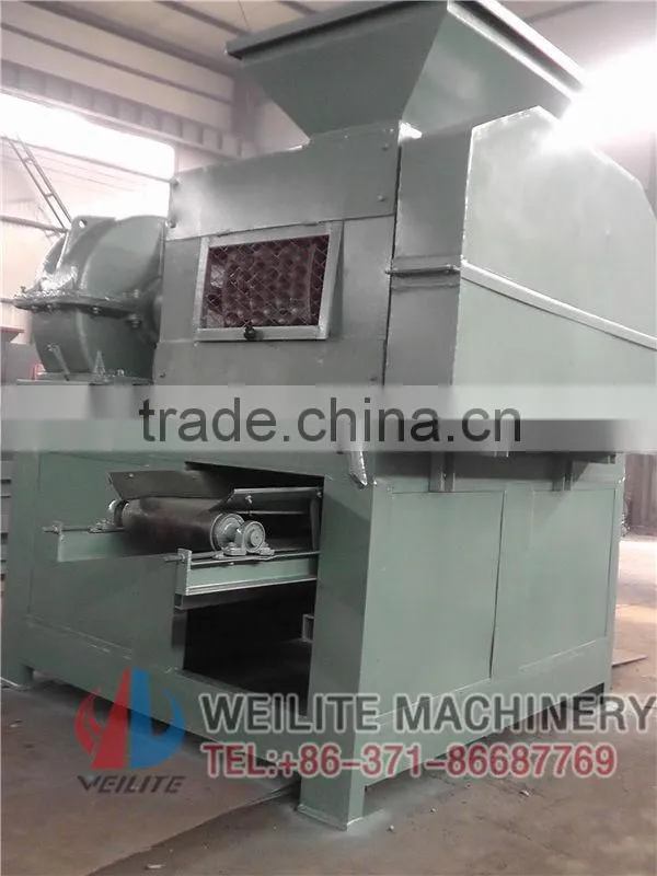 Briquetting peat machine / briquetting pillow shape iron ore powder machine