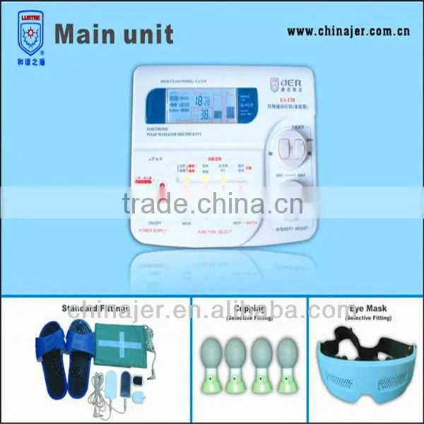 EA-F20 electro acupuncture stimulator with massage slipper